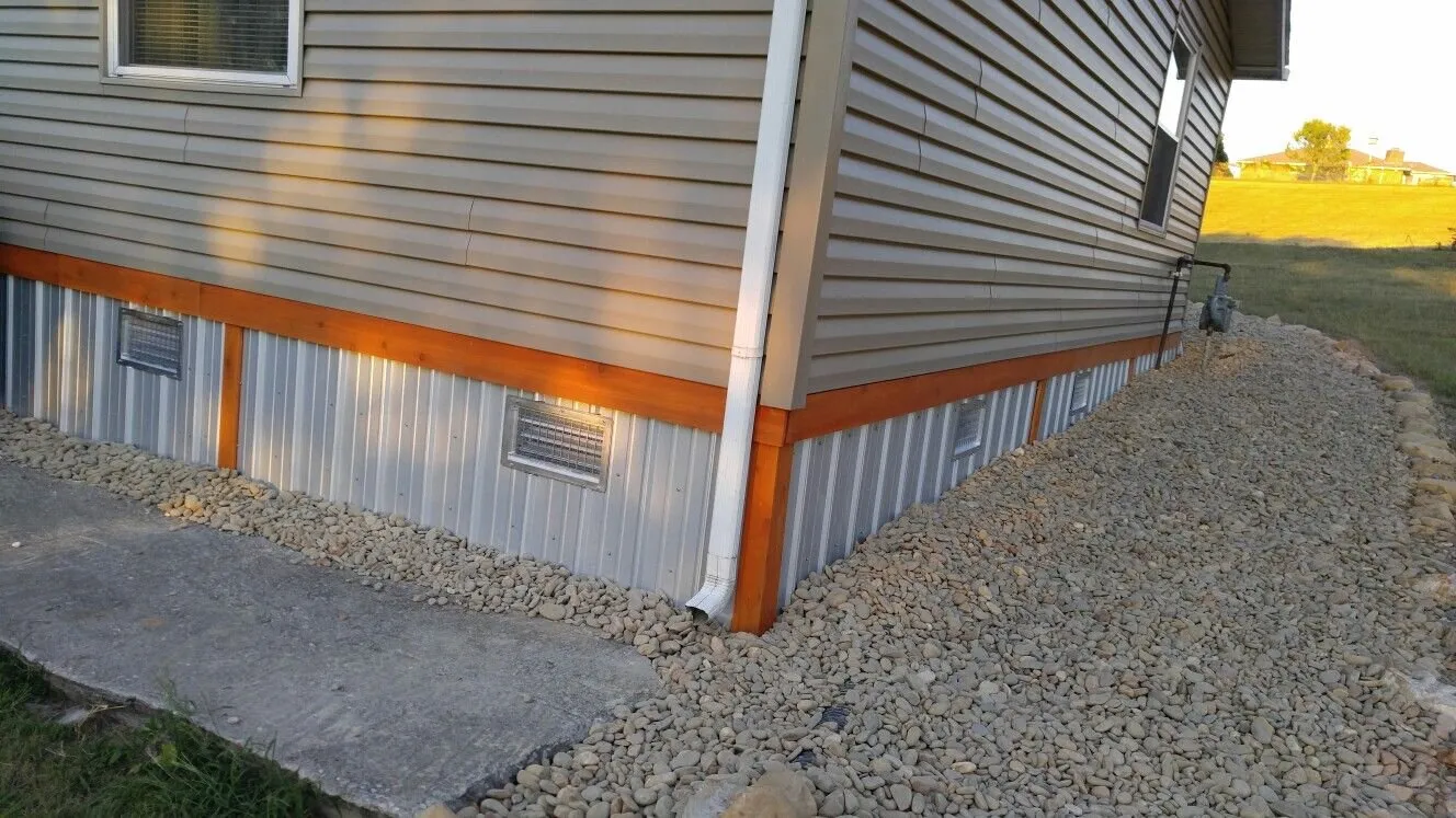 mobile home skirting