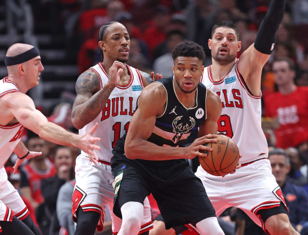 Chicago bulls vs milwaukee bucks match player stats​