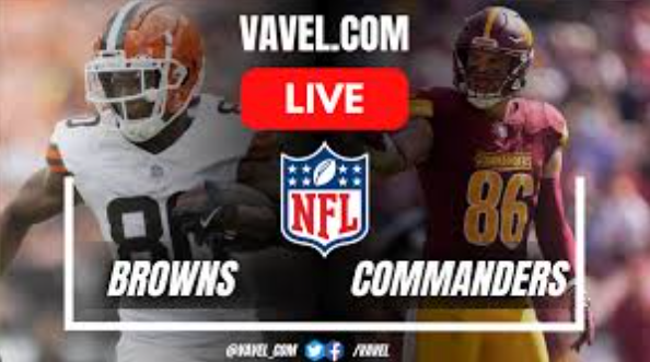 Cleveland browns vs washington commanders match player stats​